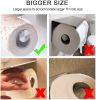 Toilet Paper Holder with Shelf Bathroom Double Roll Tissue Holder with Phone Shelf Wall Mounted Stainless Steel Brushed Nickel Finish