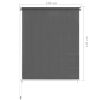 Outdoor Roller Blind 55.1"x55.1" Anthracite