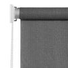 Outdoor Roller Blind 55.1"x55.1" Anthracite