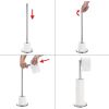 Paper Towel Holders for Floor Stainless Steel Toilet Paper Towel Rolls Storage Stands