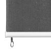 Outdoor Roller Blind 55.1"x55.1" Anthracite